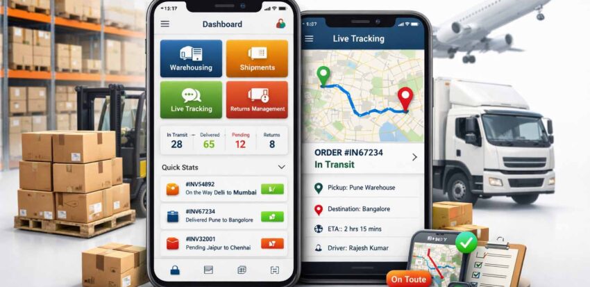 Logistics Management Mobile Application